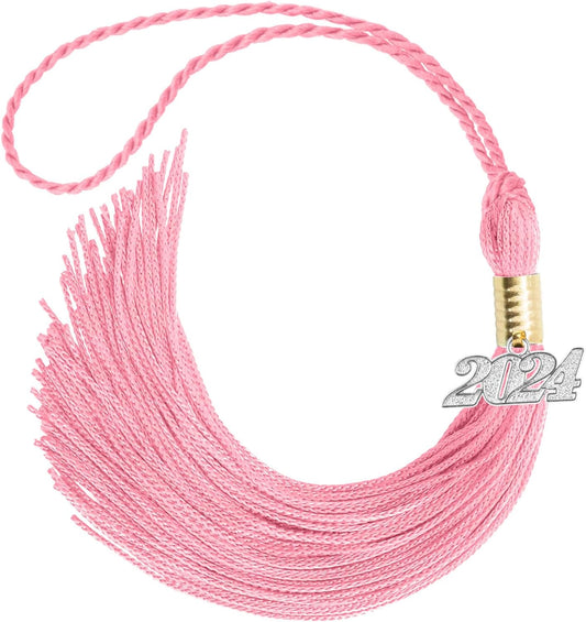 Pink Graduation Tassel 2024-Graduation Party