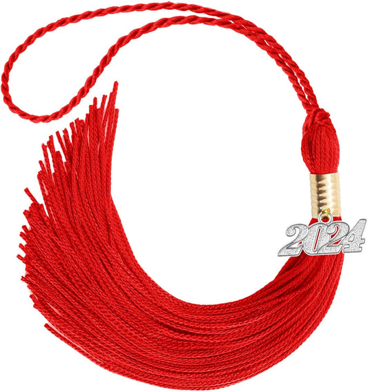 Red Graduation Tassel 10pcs-Graduation Party